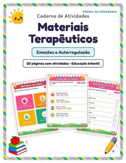 Capa: Materiais Terapêuticos: Emoções e Autorregulação