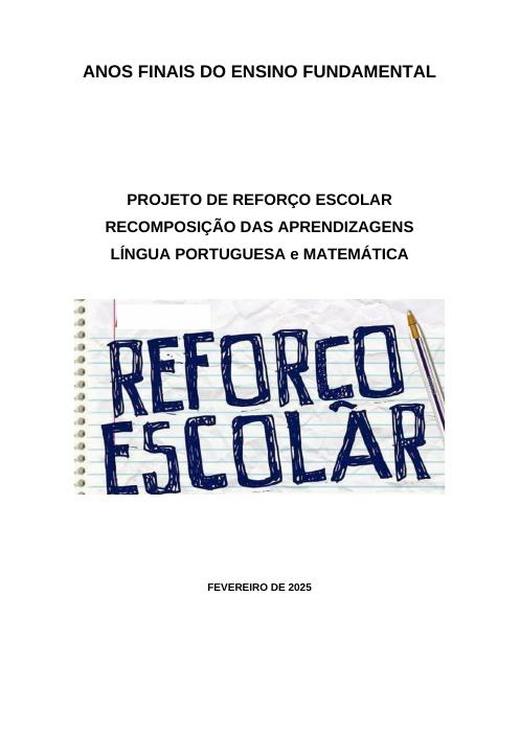 Capa do material nº 053: Fund. II – Projeto de Recomposição das Aprendizagens
