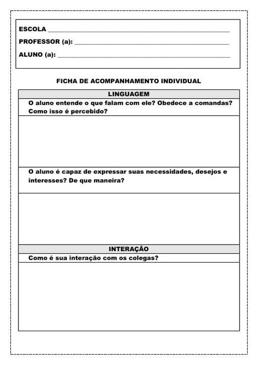 Capa do material nº 088: Ficha de Acompanhamento Individual AEE