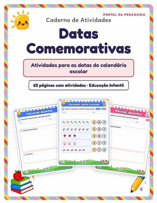 Capa do material nº 096: Datas Comemorativas